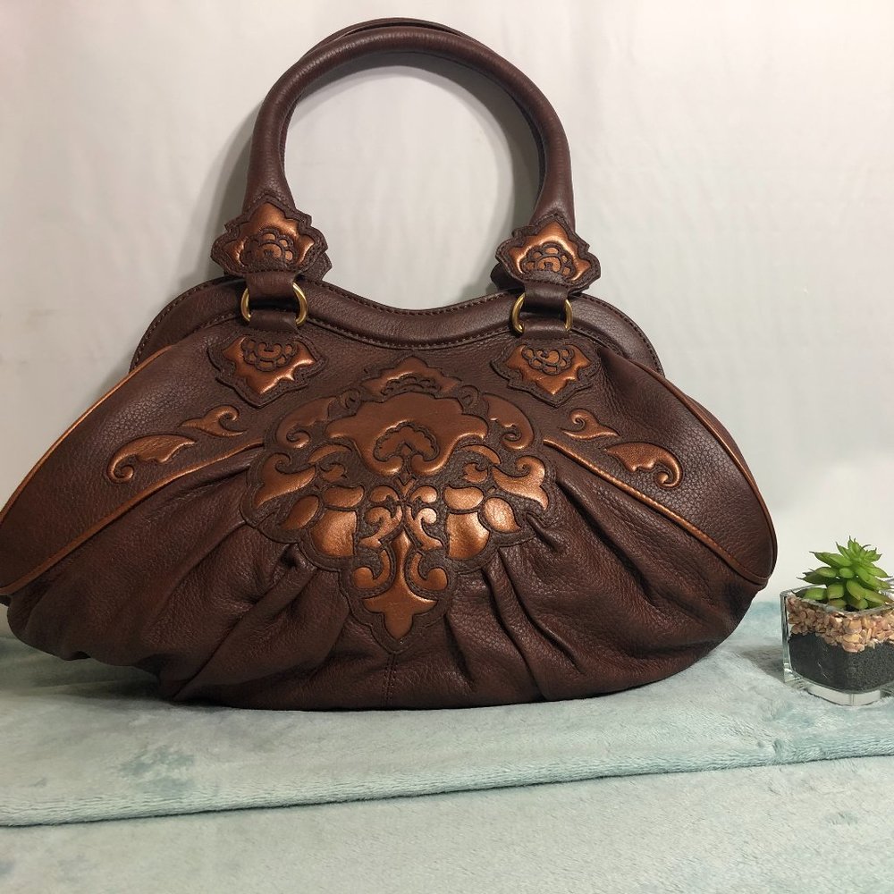 Isabella Fiore leather satchel